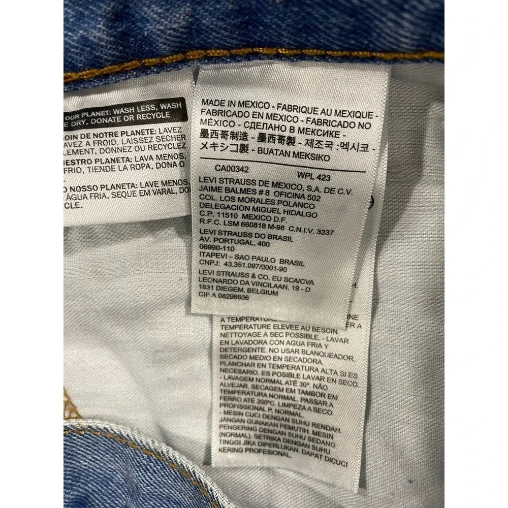 Levi's 550 Relaxed Tappered‎ Fit Jeans Mens 36X30 Blue Denim Classic 100% Cotton